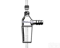  温度计<em>套管</em>，带抽气<em>接头</em>