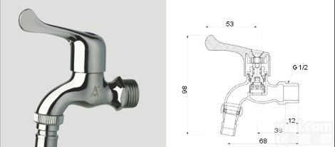 AMICO<em>洗衣机水嘴</em>