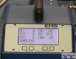 美国E5002-5<em>便携式汽车尾气分析仪</em>|燃烧效率分析仪 （ HC/COx/NOx五组分）