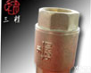H12W-<em>16</em>T<em>黄铜丝</em>口<em>止回阀</em> 