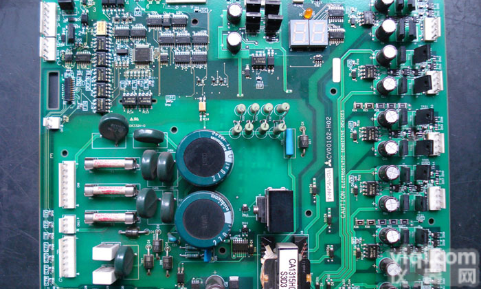 维修<em>西门子</em>直流调速器<em>电路板</em>