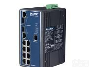 研华EKI-7659C 8+2G光电组合Combo端口网<em>管型</em>冗余<em>千兆</em>以太网交换机