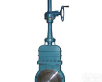 气动<em>耐磨</em><em>插板阀</em> 伞齿轮暗杆式<em>闸阀</em>