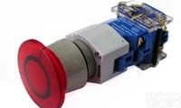 依利好eao@08系列<em>带灯</em>蘑菇头<em>按钮</em>开关
