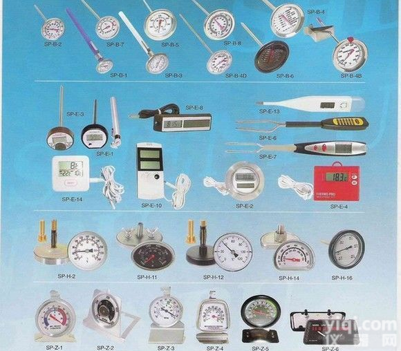 各种类型温度计,湿度计,压力表,<em>温度仪表</em>,流量仪表,工业设备温度计等