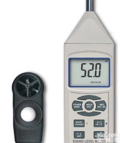 SL-513|<em>噪音计</em>（温度/湿度/风速/照度/<em>噪音计</em>）SL513|五合一<em>声级</em>计