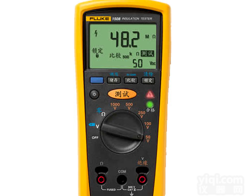福禄克F1508<em>手持式</em>数字<em>绝缘</em>电阻测试仪