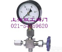 J29W卡套<em>压力计</em><em>针型阀</em> J29W<em>压力计</em><em>针型阀</em>