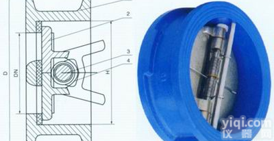 软密封蝶型<em>止回阀</em>【使用原理，<em>说明书</em>】—良大制造