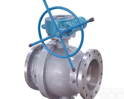 蜗轮传动<em>固定式</em>球阀<em>Q347F</em>-上海巴则阀门