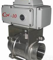 电动<em>三片式内螺纹球阀</em>,电动三片式不锈钢内螺纹球阀