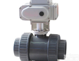 <em>电动塑料球阀</em>,电动承插式塑料球阀