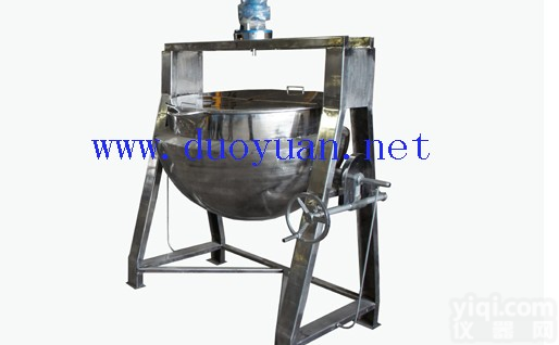 蒸气<em>夹层</em>锅（<em>不锈钢</em>架高带搅拌）