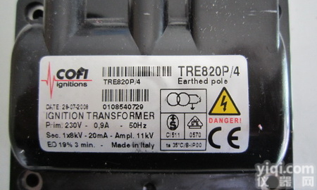 Cofi<em>点火</em><em>变压器</em>TRE820P,TRE820P/4