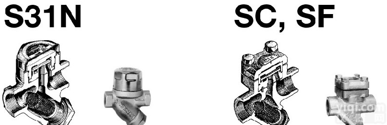 日本 MIYAWAKI宫胁 热动力圆盘式<em>疏水阀</em>S31N,SC,<em>SF</em>