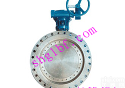 蜗轮<em>传动</em><em>法兰</em>式<em>多层次</em>金属硬密封蝶阀D343H-16C