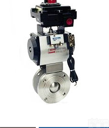 <em>对夹</em>气动<em>球阀</em>  Q671F<em>对夹</em>薄型气动<em>球阀</em>