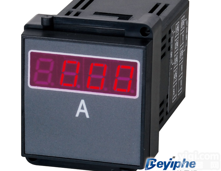 F系列单相<em>数码管</em><em>数显</em>表-48*48--<em>电流表</em>-不可编程