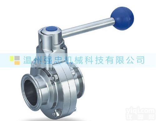 强忠卫生级快装<em>蝶阀</em>、<em>卡箍</em>式<em>蝶阀</em>