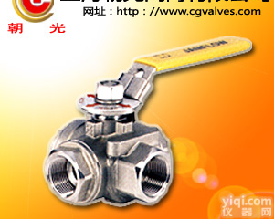 <em>1000WOG三通不锈钢球阀</em>