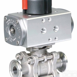 <em>气动</em>卫生级<em>球阀</em>、卫生级<em>卡箍</em><em>球阀</em>、卫生级三通<em>球阀</em>