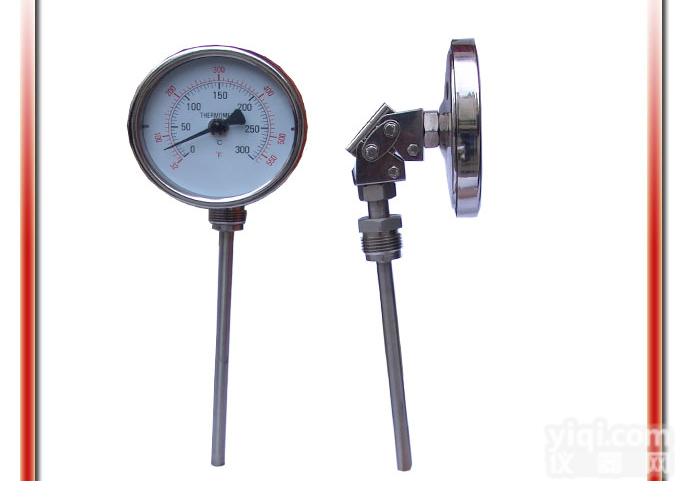 100MM径向<em>万向</em>型双金属<em>温度计</em>、<em>温度表</em>、<em>温度计</em>