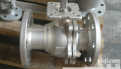 Q411F<em>不锈钢带</em>平台<em>球阀</em>/不锈钢阀门