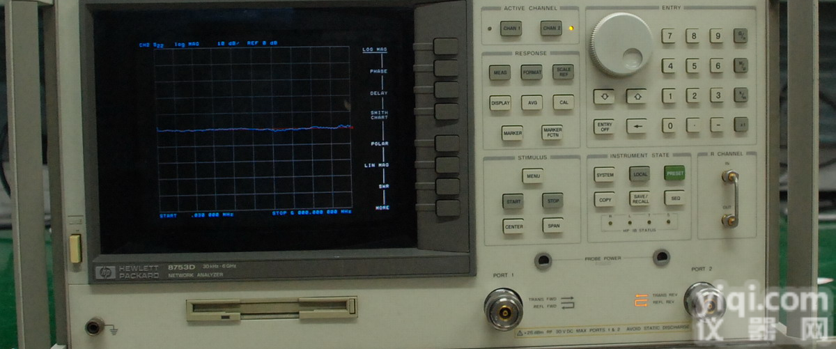 8753D<em>优价</em>租售仪器安捷伦hp8753D网络分析仪