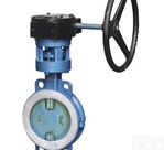 不锈钢板衬氟<em>对夹式</em>蝶阀 <em>对夹式</em>软密封蝶阀