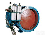 蓄能罐式<em>液控缓闭止回蝶阀</em> 蓄能罐式止回蝶阀