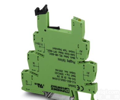 工控之低压电气【<em>菲尼克斯</em>PLC-BSC-24DC/2<em>继电器</em>底座