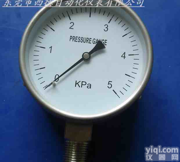 全不锈钢<em>耐腐蚀</em>膜盒<em>压力表</em>