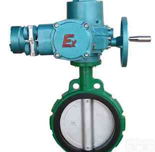 380V电源防爆<em>蝶阀，上海精工阀门厂，三明蝶阀，上海蝶阀</em>