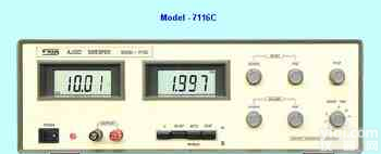 台湾阳光7116C扫频仪&试音机　　　　　　