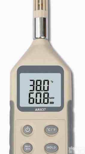 AR837温湿度记录仪 温湿度表<em> 温湿度计</em> <em>温湿度仪</em>
