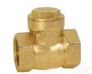H14黄铜<em>止回阀</em>，锻造黄铜<em>卧式</em><em>止回阀</em>