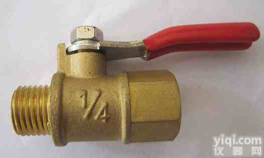 内外螺纹小<em>气阀</em>，<em>黄铜</em><em>迷你</em>球阀