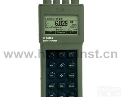 美国哈纳HI98183进口便携式ph酸度计|<em>工业酸度计价格</em>|ph计酸度计上海供应