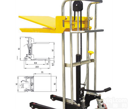国产PS系列行李<em>堆高车</em>|手动液压<em>堆高车</em>特点|平板<em>轻型</em><em>堆高车</em>技术参数