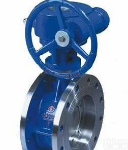 香港富山<em>蜗轮</em>硬密封<em>法兰</em><em>蝶阀</em>D343H