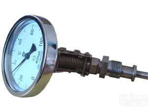 双金属<em>温度计</em>连接方式/<em>厂家</em>供应双金属<em>温度计</em>