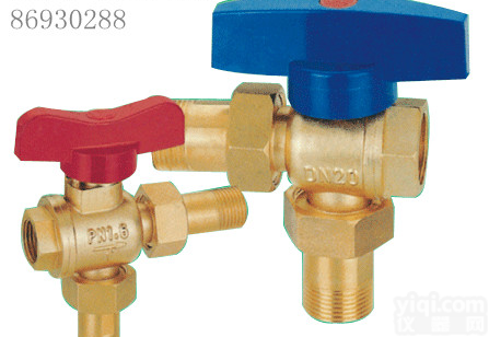 黄铜锻压<em>三通</em>放<em>气阀</em>DN15-DN25-国际法兰截止阀-联华阀门