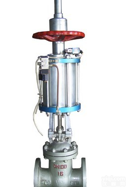 供应气动法兰<em>闸阀</em>Z641H-16，气动<em>闸阀</em>厂家Z641H-16