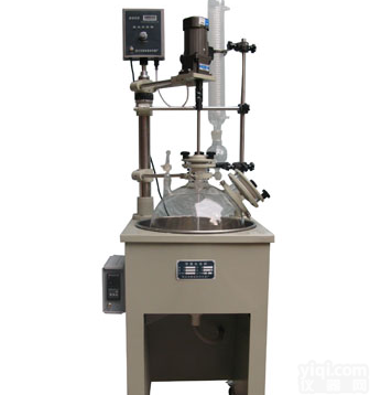 <em>玻璃</em>反应釜|单层<em>反应器</em>厂家|实验室反应釜价格