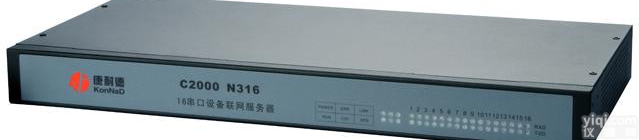 N316康耐德<em>工业级</em>16口<em>串口</em>转以太网服务器