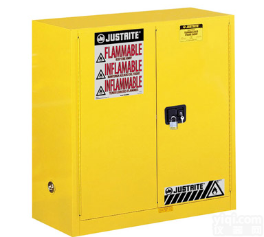 进口Justrite 30加仑黄色易燃液体<em>安全柜</em>,红色<em>可燃</em>液体<em>安全柜</em>,蓝色腐蚀液体<em>安全柜</em>报价