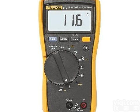 <em>Fluke 116C 温度及微安电流测量HVAC万用表</em>