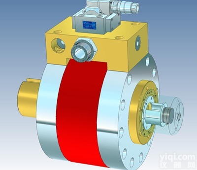 大<em>排量</em>液压伺服摆动<em>马达</em>