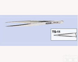 日本工具固特GOOT TS-11尖头镊子|TS-11<em>精密镊子</em>|GOOT TS-11特尖特硬镊子