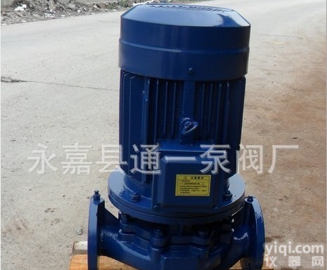 ISG立式<em>离心管</em>道泵<em>单级</em>单吸ISG100-315